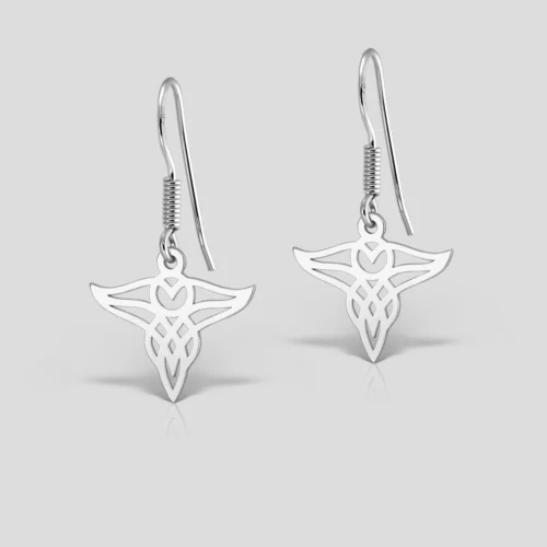 Bufnița indiană - cercei argint 925 model ESD009